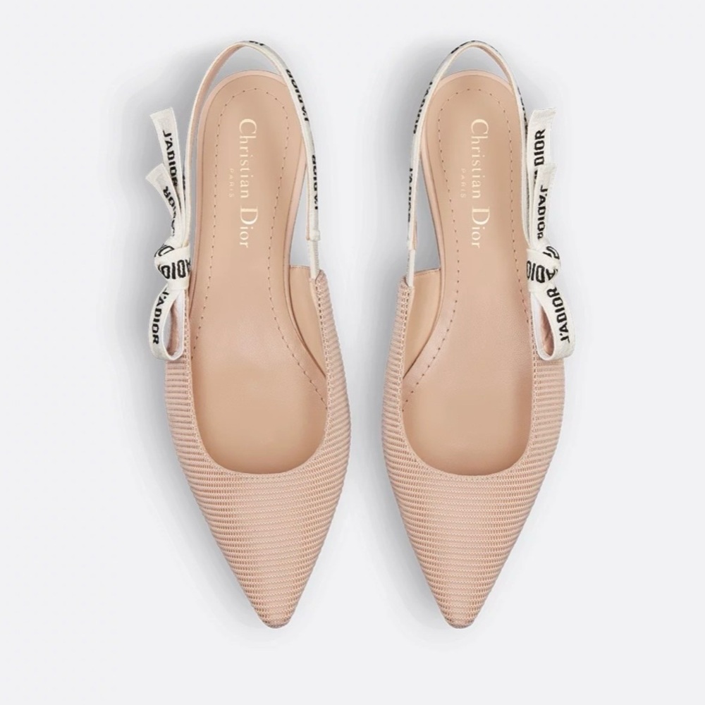 Authentic BRAND NEW Dior Slingback Flats - comes with all original packaging!